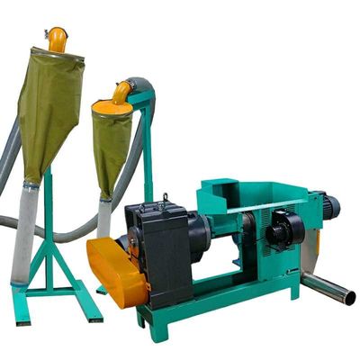 폐기물 폴리에틸렌 재생을 위한 3kw-7.5kw PVC 작은 알모양으로 하기 기계