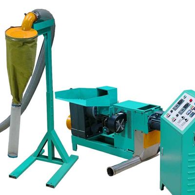 플라스틱 재생 및 작은 알모양으로 하기를 위한 7.5kw PE 알갱이로 만드는 기계